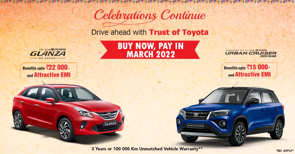 November Offer On Toyota Cars