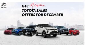 toyota december Offer At galaxy toyota showroom in delhi