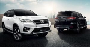 fortuner showroom at galaxy toyota showroom