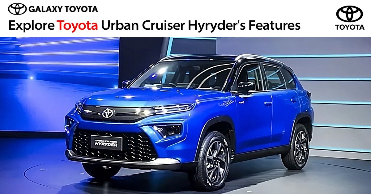 Top 5 Toyota Urban Cruiser Hyryder Exceptional Features