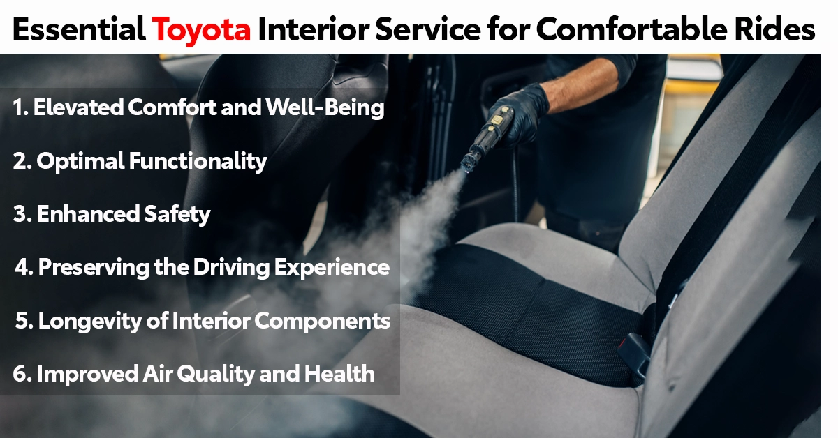 toyota car interior service 