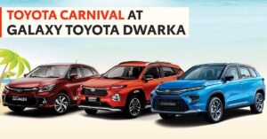 Toyota Carnival at Dwarka