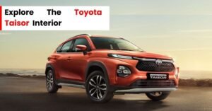 Toyota Taisor interior