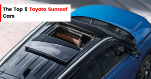 Toyota sunroof cars