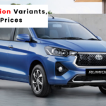Toyota Rumion Variants, Colors, And Prices