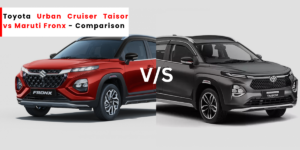 Toyota Urban Cruiser Taisor, maruti fronx - Galaxy toyota
