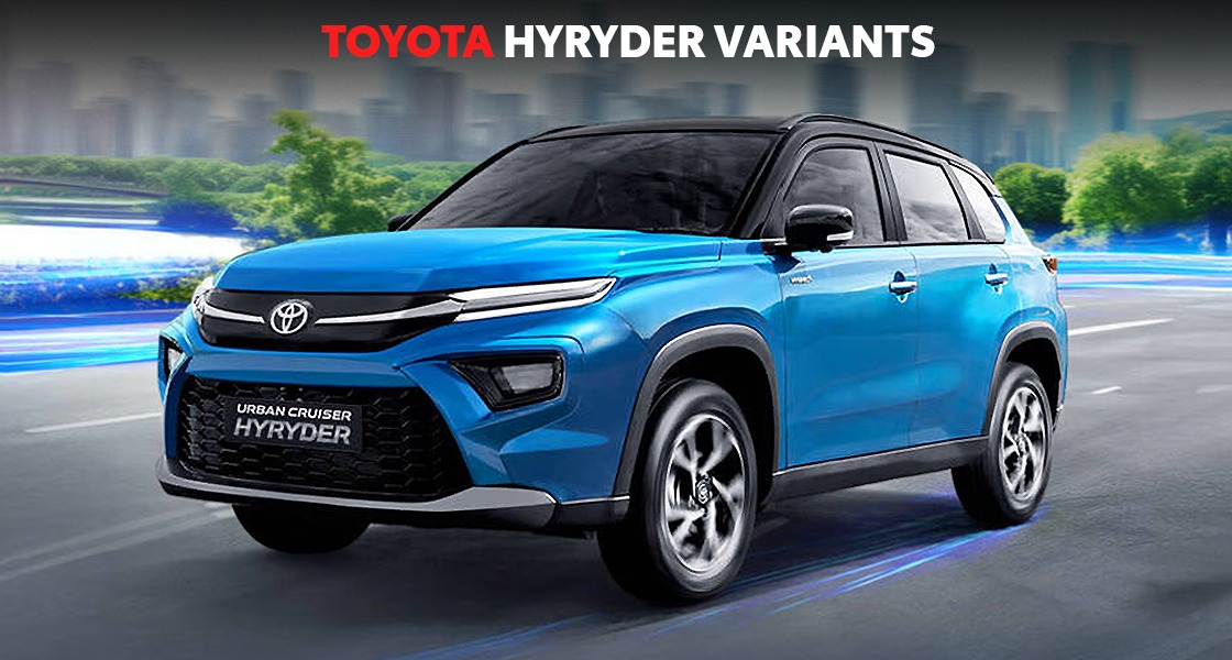 toyota hyryder variants
