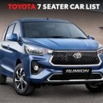 Toyota 7 seater car list