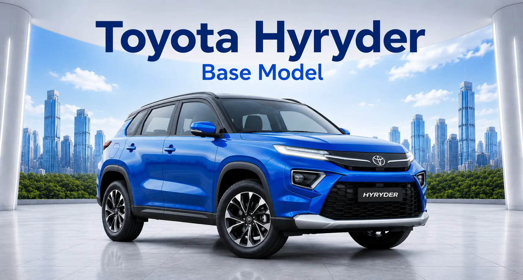 toyota hyryder base model
