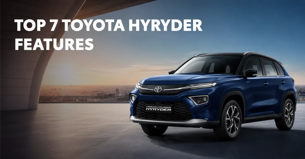 Top Toyota Hyryder features