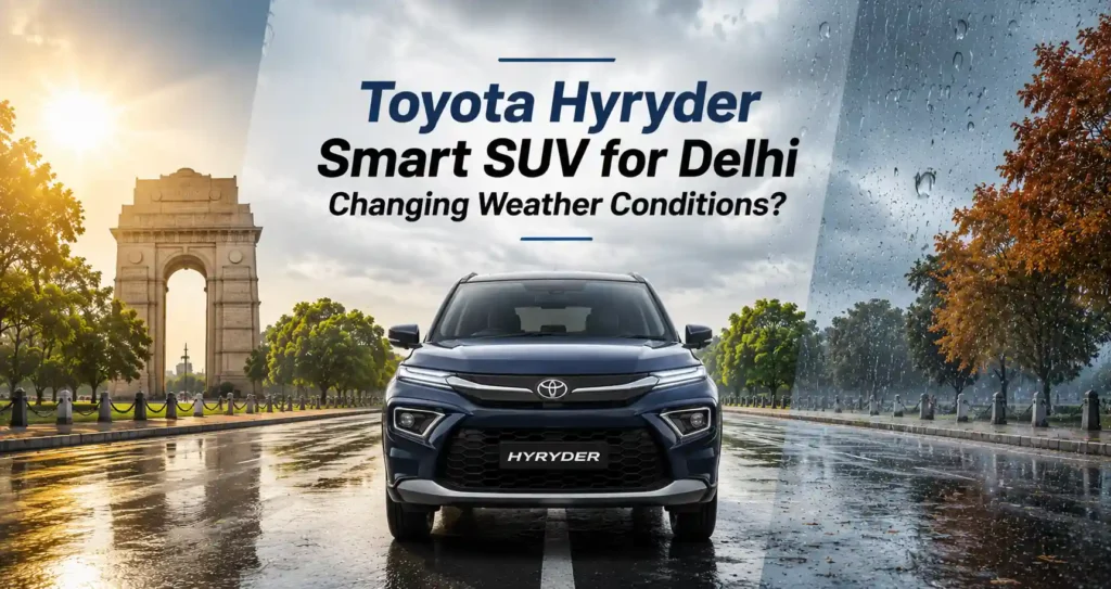 Toyota Hyryder delhi weather condition