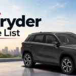 How Does the Toyota Hyryder Price List Vary Across Petrol, CNG and Hybrid Options?