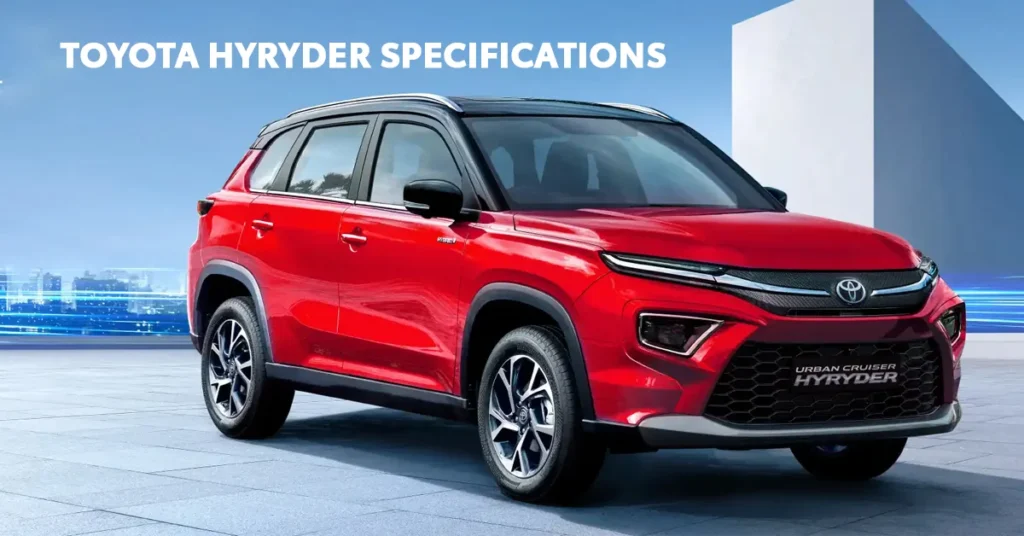 Toyota Hyryder Specification