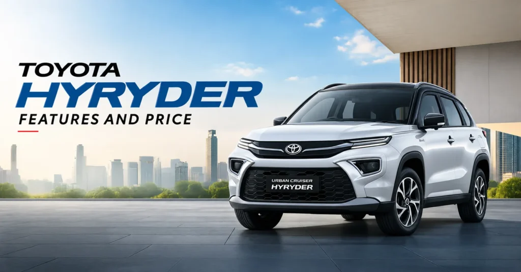 Toyota Hyryder features and price