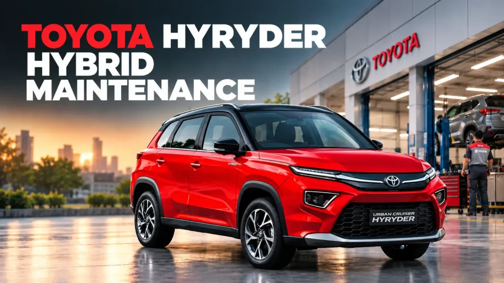 Toyota Hyryder Hybrid Maintenance