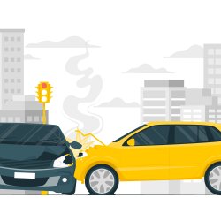 Cute dog wrapped in a blanket