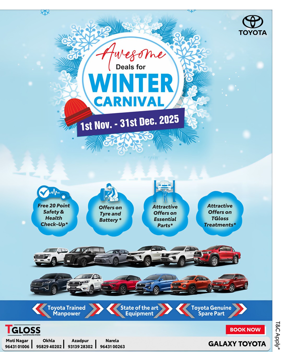Toyota Car winter carnival