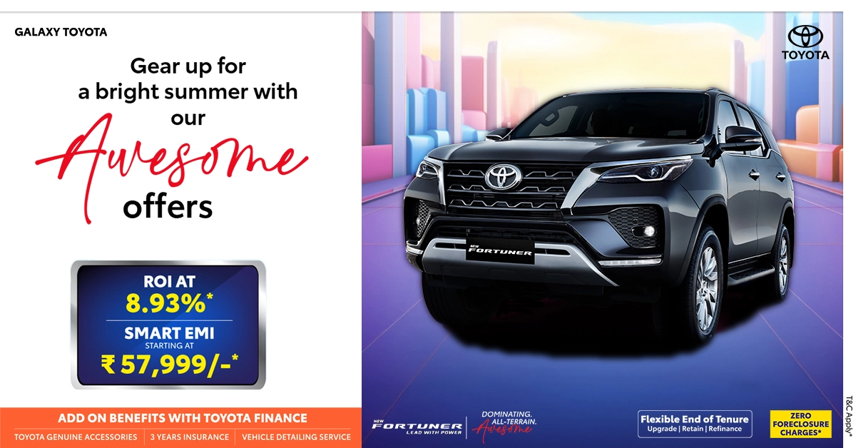 fortuner March offer