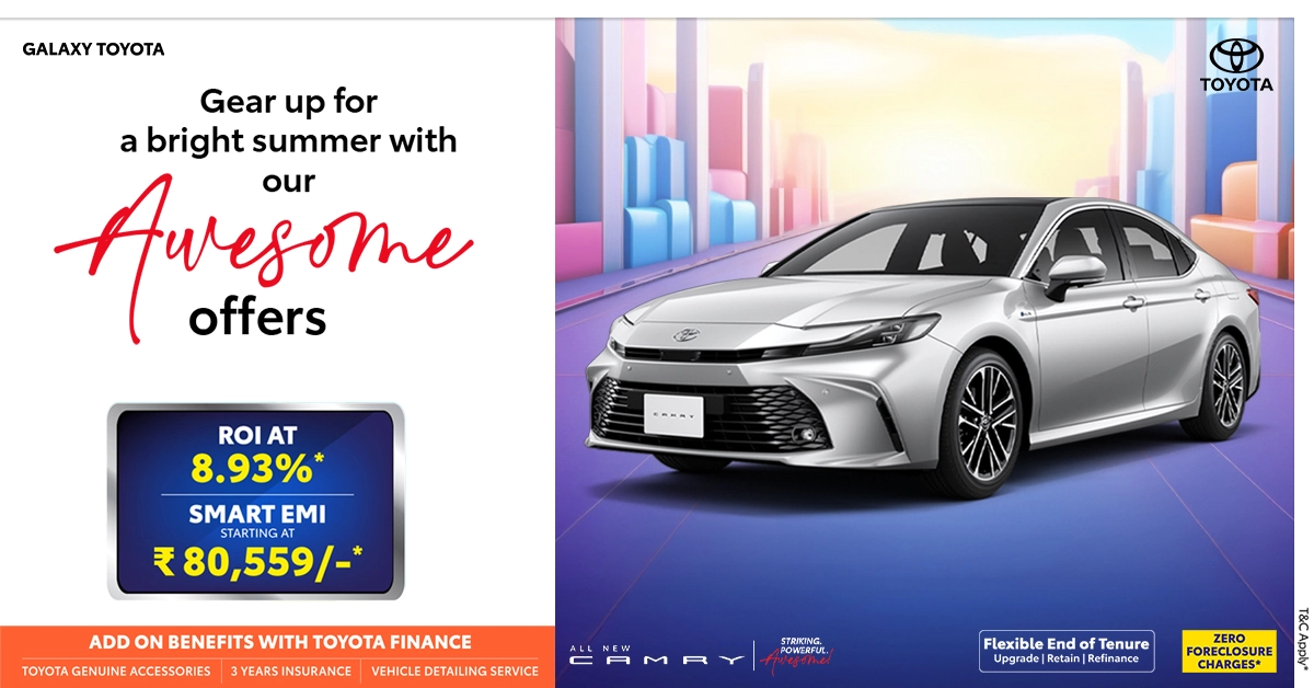 all New camry March offe