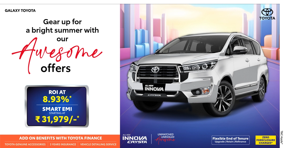 Innova Crysta March offer